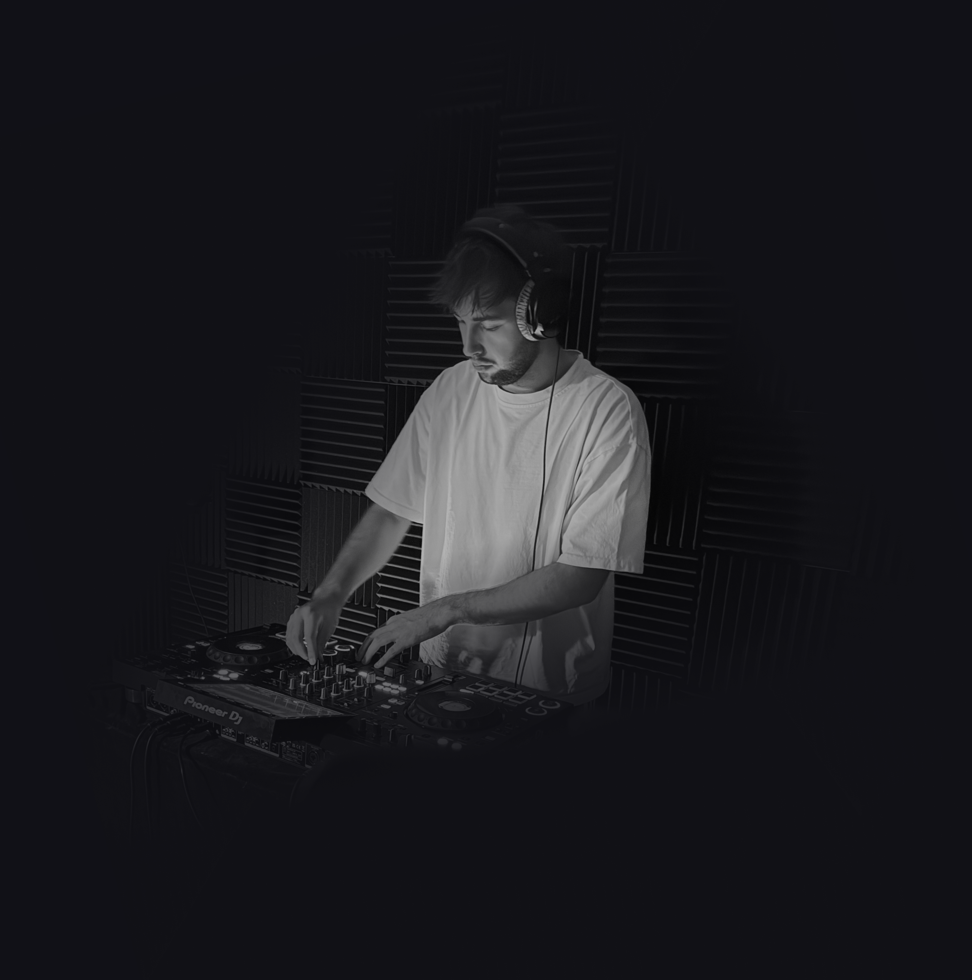 DJ performing